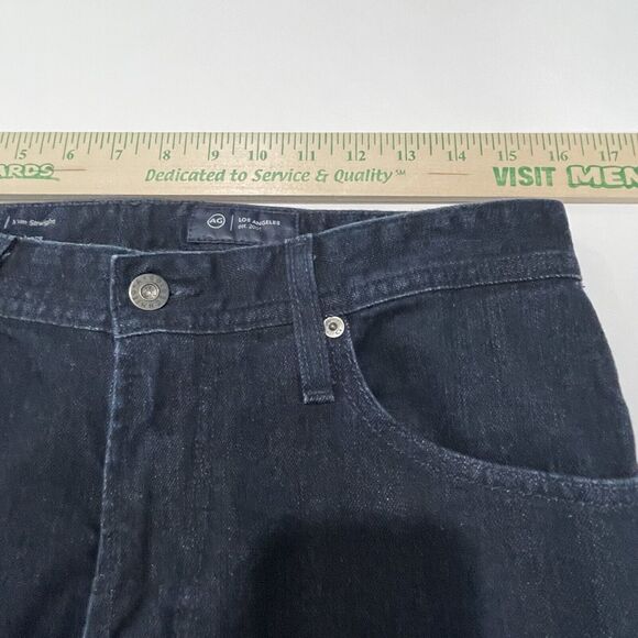 AG Adriano Goldshmied Jeans Mens 31x34 Everett Slim Straight Dark Wash JAPAN - Picture 12 of 14
